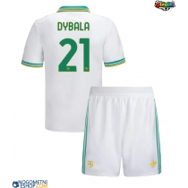 Otroški Nogometni dresi AS Roma Paulo Dybala #21 Tretji 2025-26 Kratek Rokav (+ Kratke hlače)